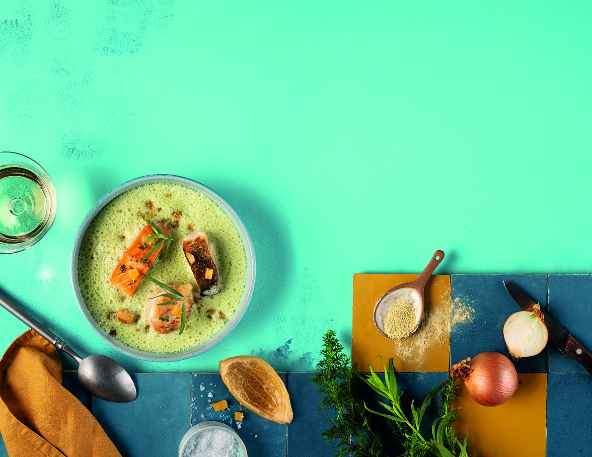 Cremesuppe von Edelfischen