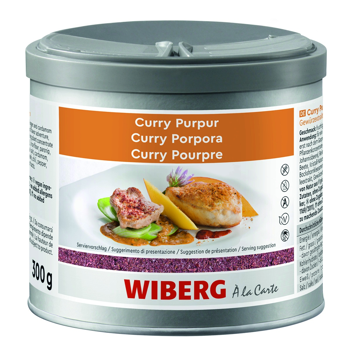 WIBERG Curry Purpur
