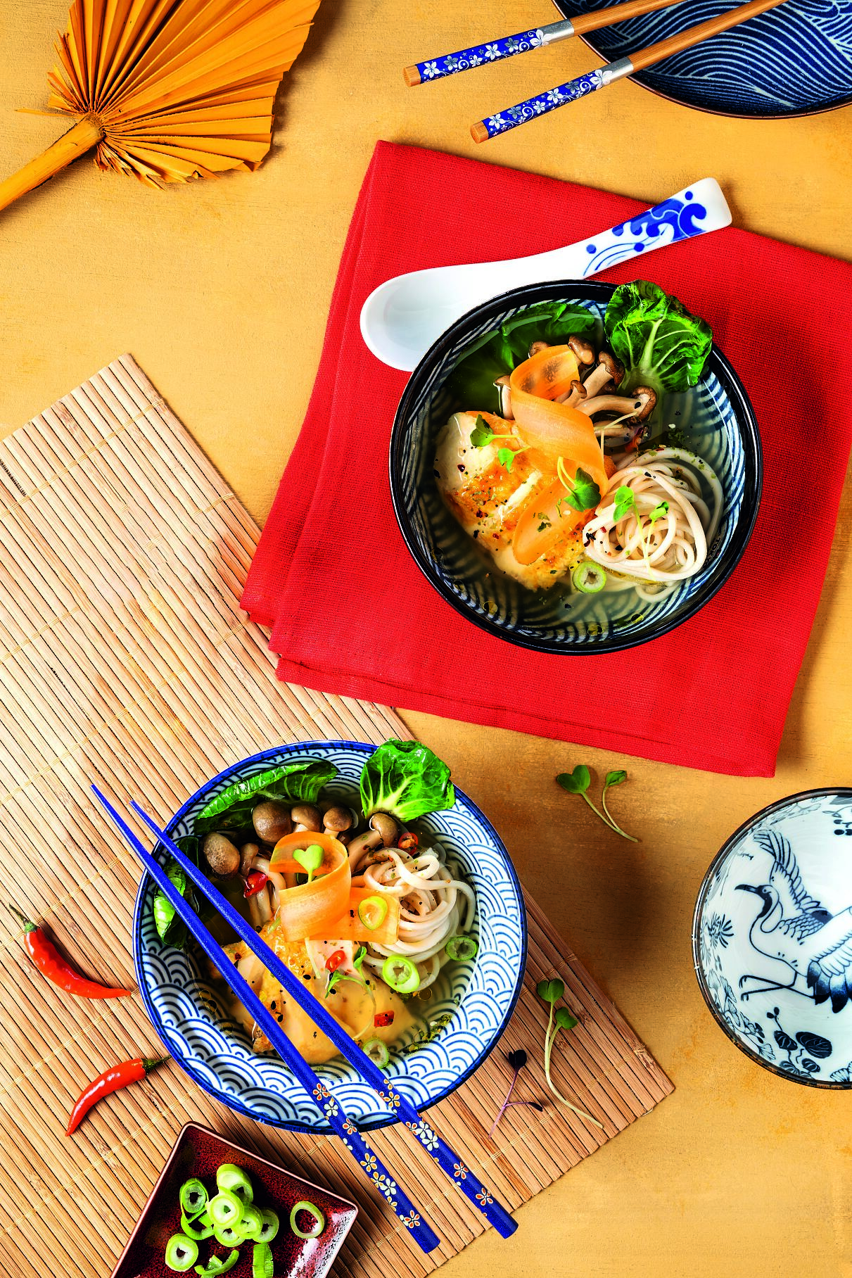 Die neue Miso-Suppe kann auf der Messe verkostet werden.